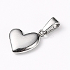 304 Stainless Steel Charms STAS-I127-068P-2