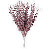 20Pcs Plastic Artificial Eucalyptus Leaves DJEW-GF0001-88B-1