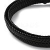 Microfiber Braided Cord Bracelet BJEW-F460-08B-1-3