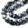 Natural Labradorite Beads Strands G-N328-49D-01-3