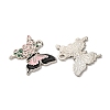 Alloy Enamel Pendants X1-FIND-H051-01B-P-2