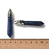 Natural Lapis Lazuli Pointed Big Pendants G-Z055-01P-06-3