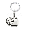 Printed 201 Stainless Steel Paddle Keychains KEYC-H021-01P-1
