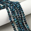 Grade B Natural Tiger Eye Beads Strands G-F591-18-6mm-02-1