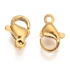304 Stainless Steel Lobster Claw Clasps LS-STAS-T040-PJ212-10-2