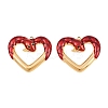 304 Stainless Steel Rhinestone Pendants STAS-P445-02G-02-1