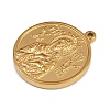 304 Stainless Steel Pendants STAS-K311-04G-2