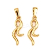 304 Stainless Steel Pendants STAS-P438-30G-1
