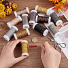 12 Rolls 12 Colors Polyester Cord OCOR-WH0066-68-6