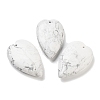 Natural Howlite Pendants G-D087-02L-1