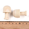 Unfinished Wood Mushroom Ornaments WOOD-T032-10-3