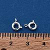 Brass Spring Ring Clasps KK-G479-01A-S-3