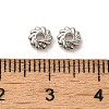 Eco-Friendly Alloy Spacer Beads PALLOY-WH0109-02P-NR-3