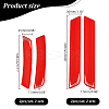 4 Sets 2 Styles Waterproof Epoxy Resin Reflective film Car Stickers FIND-GA0003-47A-2