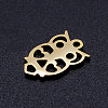 201 Stainless Steel Hollow Charms STAS-Q201-JN275-2-2
