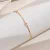 Fashionable Vintage Beach Style Brass Ball Adjustable Ladies Chain Anklets AG1972-2-1