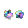Ion Plating(IP) 304 Stainless Steel Bead Caps X-STAS-K113-01MC-2