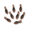 Tibetan Style Pendant Bails LS-X-RAB3357Y-1