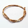 Natural Picture Jasper Column Beads Strands G-F247-04-2