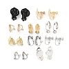 Stainless Steel Clip-on Earring Findings STAS-XCP0001-85-1