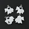 Halloween Themed Opaque Resin Pendants LS-X-RESI-CJC0006-028C-2