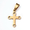 304 Stainless Steel Pendants STAS-Z018-05G-1