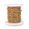 Ion Plating(IP) 304 Stainless Steel Cable Chains CHS-H022-01G-10M-2