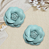 Flower Imitation Leather Shoe Decoration AJEW-WH20020-341E-6