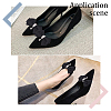 2Pcs Detachable Polyester Bowknot Shoe Decoration AJEW-FG0002-01B-6
