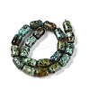 Natural African Turquoise(Jasper) Beads Strands G-G980-33B-3