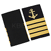 1 Pair Polyester Sailor Epaulettes DIY-BC0017-21G-1