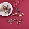 Alloy Swivel Clasps PALLOY-SZ0001-08-2