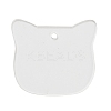 Transparent Acrylic Blank Pendants TACR-Z003-01A-1