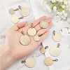 12Pcs 3 Style Brass Pendants HJEW-FH0001-11-3