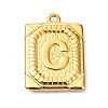 Ion Plating(IP) 304 Stainless Steel Pendants STAS-U033-01G-C-1