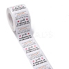 Square Paper Thank You Stickers LS-DIY-C042-02-3