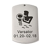 Non-Tarnish 304 Stainless Steel Pendants LS-STAS-C098-01A-P-1