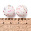 Food Grade Eco-Friendly Printed Silicone Beads SIL-A013-01A-13-3