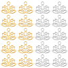 40Pcs 2 Colors 304 Stainless Steel Charms STAS-DC0014-34-1