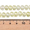 Transparent Glass Beads Strands GLAA-T023-8mm-A05-4