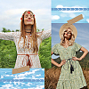 5Pcs 5 Styles PU Leather Wrap Around Chain Belt AJEW-CP0008-15-5