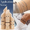 304 Stainless Steel Round Seamed Beads STAS-SC0006-95B-5