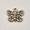 Alloy Black Enamel Pendants FIND-TAC0011-124D-1