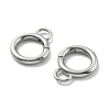 304 Stainless Steel Spring Gate Clasp Findings STAS-B082-05A-P-2