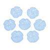 Frosted Transparent Acrylic Beads OACR-P029-19B-01-2