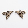 Tibetan Style Alloy Hummingbird Charms Pendants LS-X-TIBEP-1096-AB-FF-2