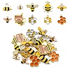 20Pcs 10 Styles Alloy Enamel Pendants FIND-YW0004-72-1