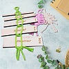 9Pcs 9 Style Wood Hoop Rings Macrame for DIY Craft Making DIY-WH0545-009-5