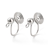 Tarnish Resistant 304 Stainless Steel Ear Cuff Findings STAS-H216-02P-1