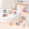 14Pcs 7 Style Zinc Alloy Rhinestone Beads ALRI-PJ0001-01-5